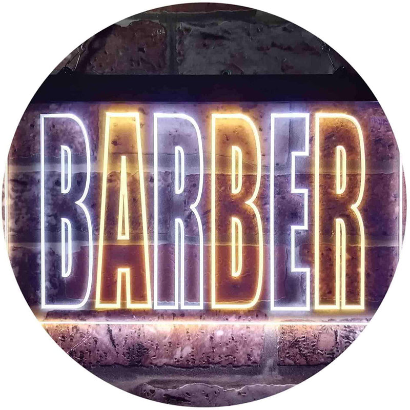 Barber LED Light Sign - LED Gift Works