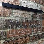 Wine Liquor LED Light Sign - LED Gift Works