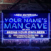 Personalized Sports Baseball Theme Man Cave LED Light Sign - LED Gift Works