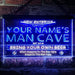 Personalized Sports Baseball Theme Man Cave LED Light Sign - Way Up Gifts