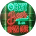 Best Beer is an Open One LED Light Sign - Way Up Gifts