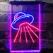UFO Alien Spaceship LED Light Sign - Way Up Gifts