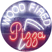 Wood Fired Pizza LED Light Sign - LED Gift Works