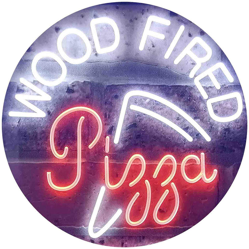 Wood Fired Pizza LED Light Sign - LED Gift Works