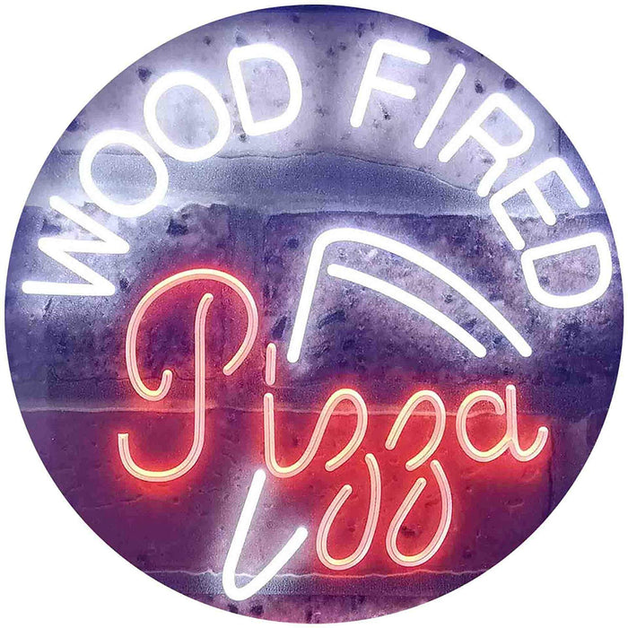 Wood Fired Pizza LED Light Sign - Way Up Gifts