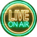 Live On Air LED Light Sign - Way Up Gifts