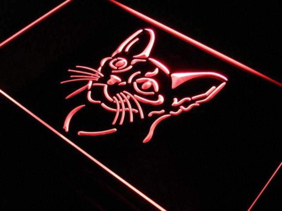 Abyssinian Cat LED Light Sign - Way Up Gifts