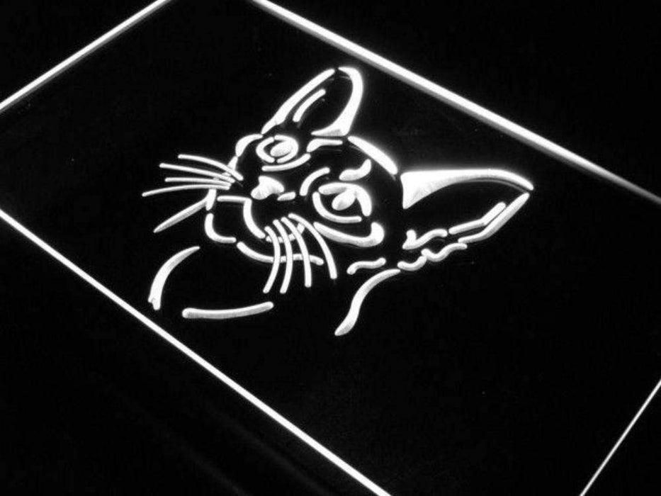 Abyssinian Cat LED Light Sign - Way Up Gifts