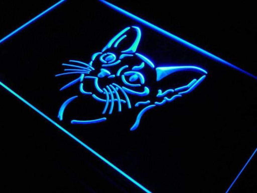 Abyssinian Cat LED Light Sign - Way Up Gifts