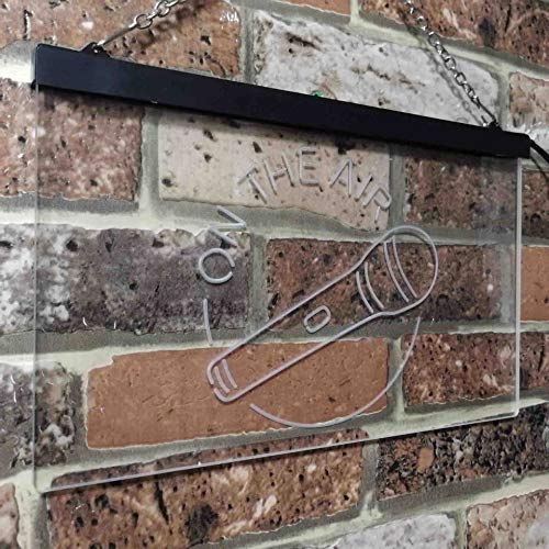 Microphone On The Air LED Light Sign - LED Gift Works