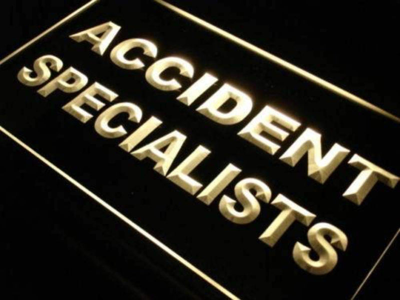 Accident Specialists LED Light Sign - LED Gift Works