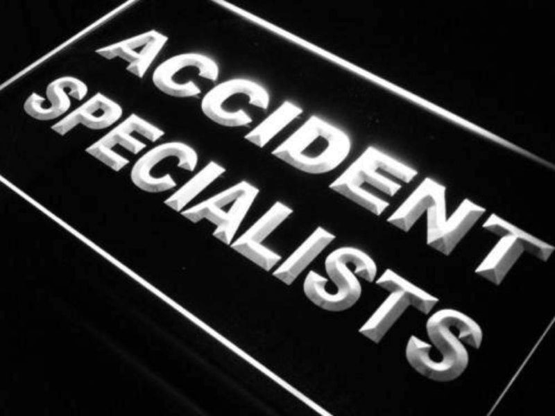 Accident Specialists LED Light Sign - LED Gift Works