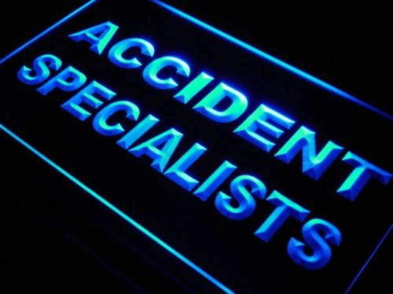 Accident Specialists LED Light Sign - LED Gift Works