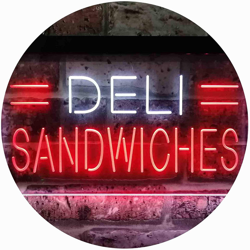 Deli Sandwiches LED Light Sign - LED Gift Works