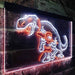 Caveman Dinosaur LED Light Sign - Way Up Gifts