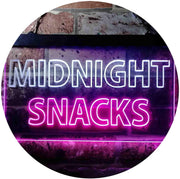 Midnight Snacks LED Light Sign - LED Gift Works