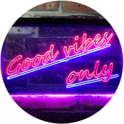 Good Vibes Only LED Light Sign - LED Gift Works