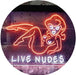 Live Nudes Sexy Lady LED Light Sign - Way Up Gifts
