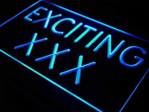 Adult Store Exciting XXX LED Light Sign - LED Gift Works