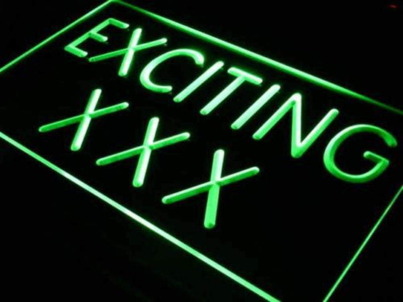 Adult Store Exciting XXX LED Light Sign - LED Gift Works