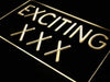 Adult Store Exciting XXX LED Light Sign - Way Up Gifts
