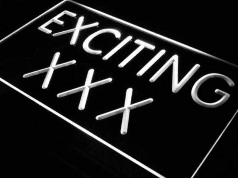 Adult Store Exciting XXX LED Light Sign - LED Gift Works