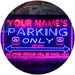 Personalized Parking Only LED Light Sign - Way Up Gifts