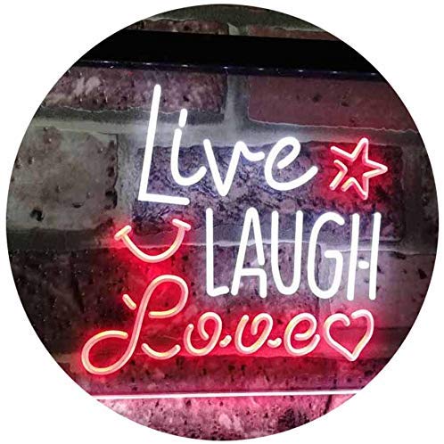 Live Laugh Love LED Light Sign - LED Gift Works
