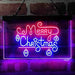 Merry Christmas Bulbs LED Light Sign - Way Up Gifts