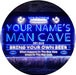 Personalized Sports Football Theme Man Cave LED Light Sign - Way Up Gifts