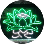 Lotus Flower LED Light Sign - LED Gift Works