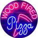 Wood Fired Pizza LED Light Sign - Way Up Gifts