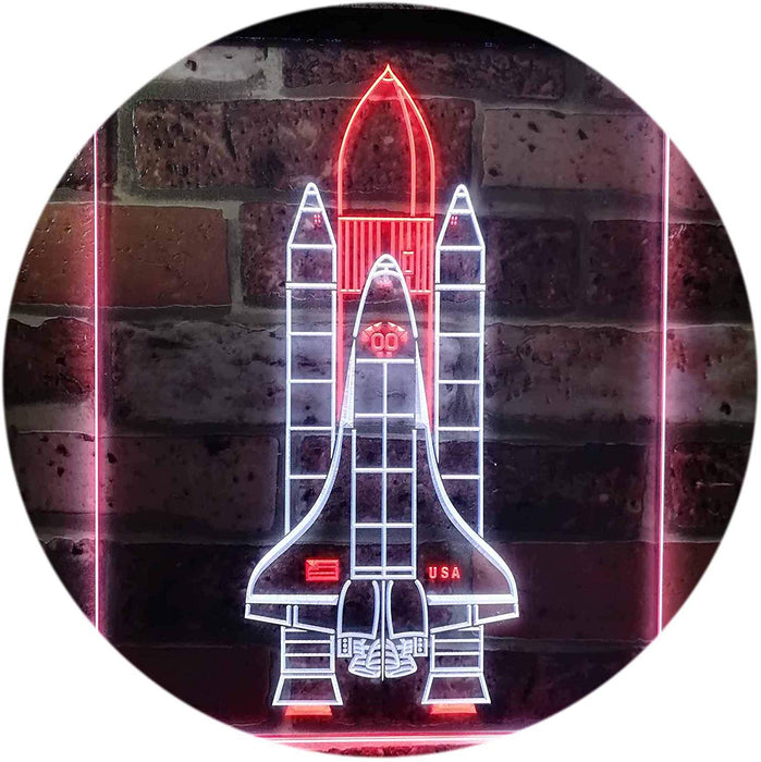Astronaut Space Shuttle LED Light Sign - Way Up Gifts