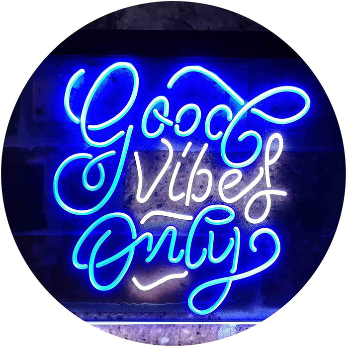 Good Vibes Only LED Light Sign - Way Up Gifts
