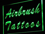 Airbrush Tattoos LED Light Sign - LED Gift Works