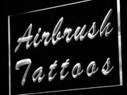 Airbrush Tattoos LED Light Sign - LED Gift Works
