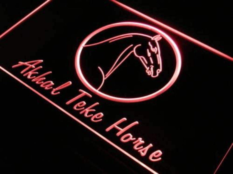 Akhal Teke Horse LED Light Sign - LED Gift Works