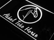 Akhal Teke Horse LED Light Sign - LED Gift Works