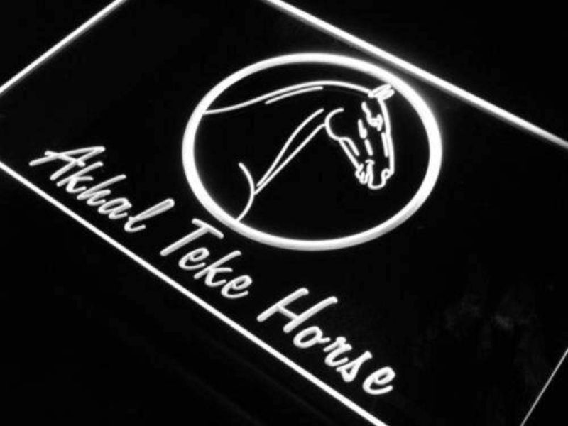 Akhal Teke Horse LED Light Sign - LED Gift Works
