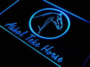 Akhal Teke Horse LED Light Sign - LED Gift Works