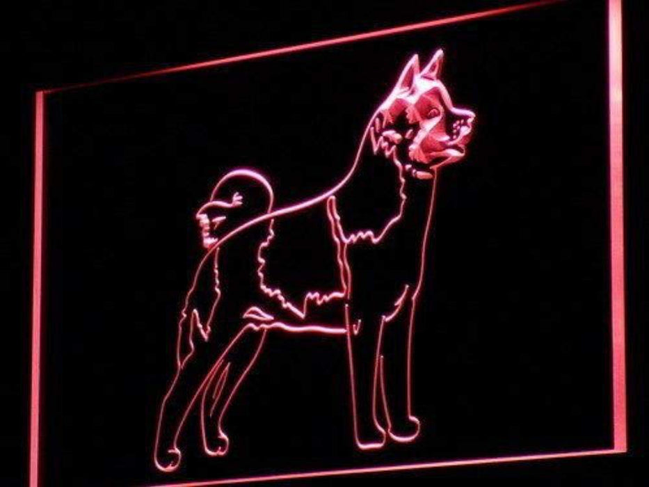 Akita Dog LED Light Sign - Way Up Gifts