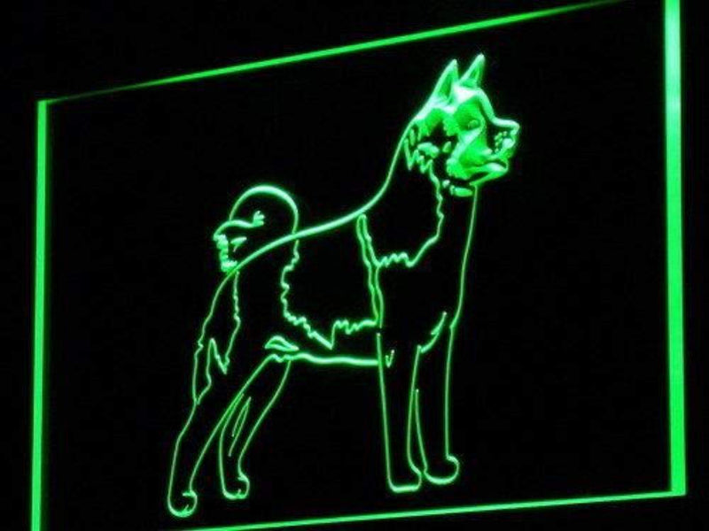 Akita Dog LED Light Sign - LED Gift Works