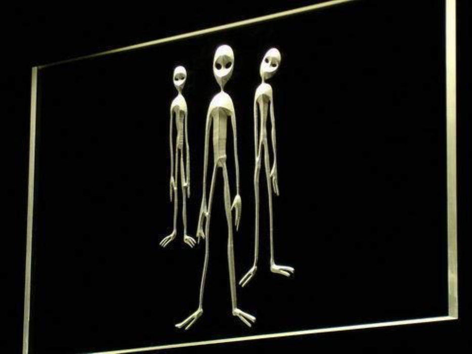 Aliens LED Light Sign - Way Up Gifts