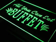 All You Can Eat Buffet LED Light Sign - LED Gift Works