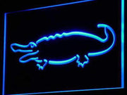 Alligator Crocodile LED Light Sign - LED Gift Works