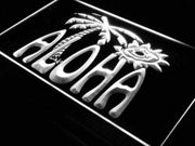 Aloha Beach Decor LED Light Sign - LED Gift Works