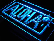 Aloha Sun LED Light Sign - LED Gift Works