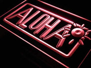 Aloha Sun LED Light Sign - LED Gift Works