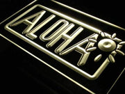 Aloha Sun LED Light Sign - LED Gift Works