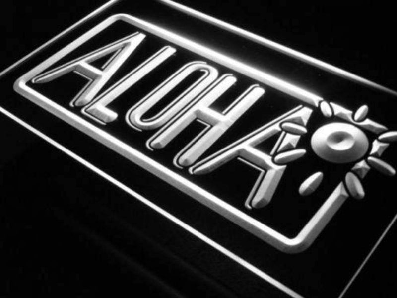 Aloha Sun LED Light Sign - LED Gift Works